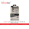 SILVERTEC SW-TCL-100-WH 1M USB-A TO USB