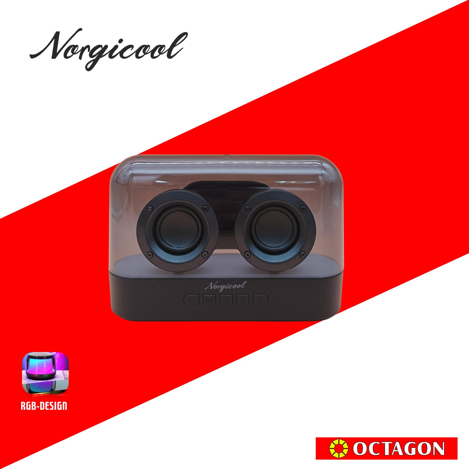 NORGICOOL NK9 PORTABLE BLUETOOTH SPEAKER 16W / FM