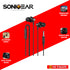 SONIC GEAR HYPERBASS BUDS 1 GUN METAL EARPHONE