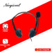 NORGICOOL NSH-001 HEADSET SINGLE PIN JACK WITH MICROPHONE & VOLUME CONTROL