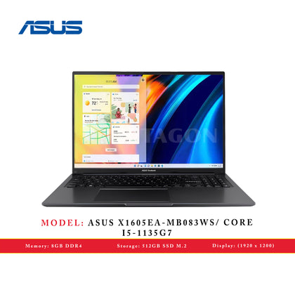 ASUS X1605EA-MB083WS/ CORE I5-1135G7