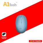 A1TECH AC-W310 2.4G RECHARGEABLE WIRELESS MOUSE 1600 DPI PINK/BLUE/WHITE/BLACK
