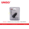UNISO UCC2-VC44-BK 2-USB PORTS
