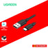 UGREEN US286/50997 TYPE C TO TYPE C 1M NICKEL PAINTING CABLE - BLACK