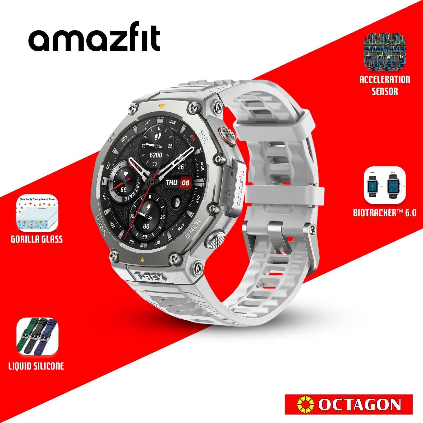 AMAZFIT T-REX 3 HAZE GRAY