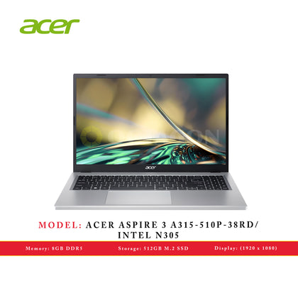 ACER ASPIRE 3 A315-510P-38RD/ INTEL N305