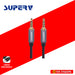 SUPERV AC100 3.5mm AUX Extension Audio Cable – Male to Male Audio Cord 100cm