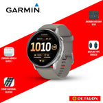 GARMIN VENU 4 BLACK W/ SILVER+GREY / SILVER+CITRON 45MM GPS WI-FI