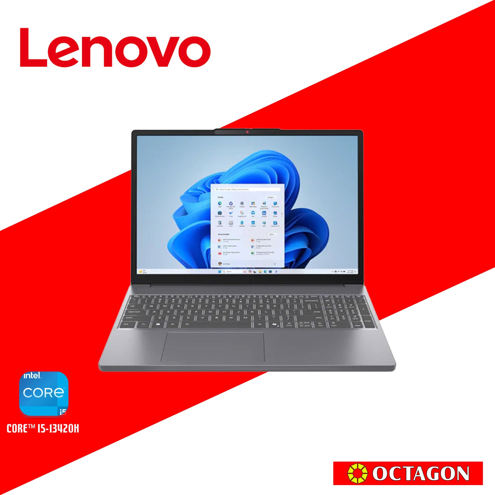 LENOVO IP S3-15 (83K100H5PH)/ CORE I5 13420H/ 8GB/ 512GB SSD/ 15.3 WUXGA/ WIN 11/ OFFICE HOME 2024 + OFFICE 365 BASIC