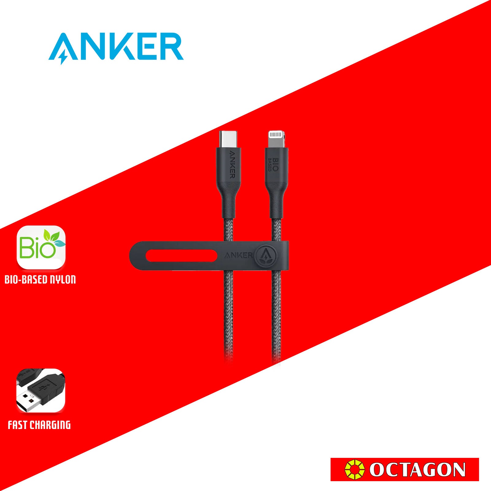 ANKER A80B5H11 542 USB C TO LIGHTNING