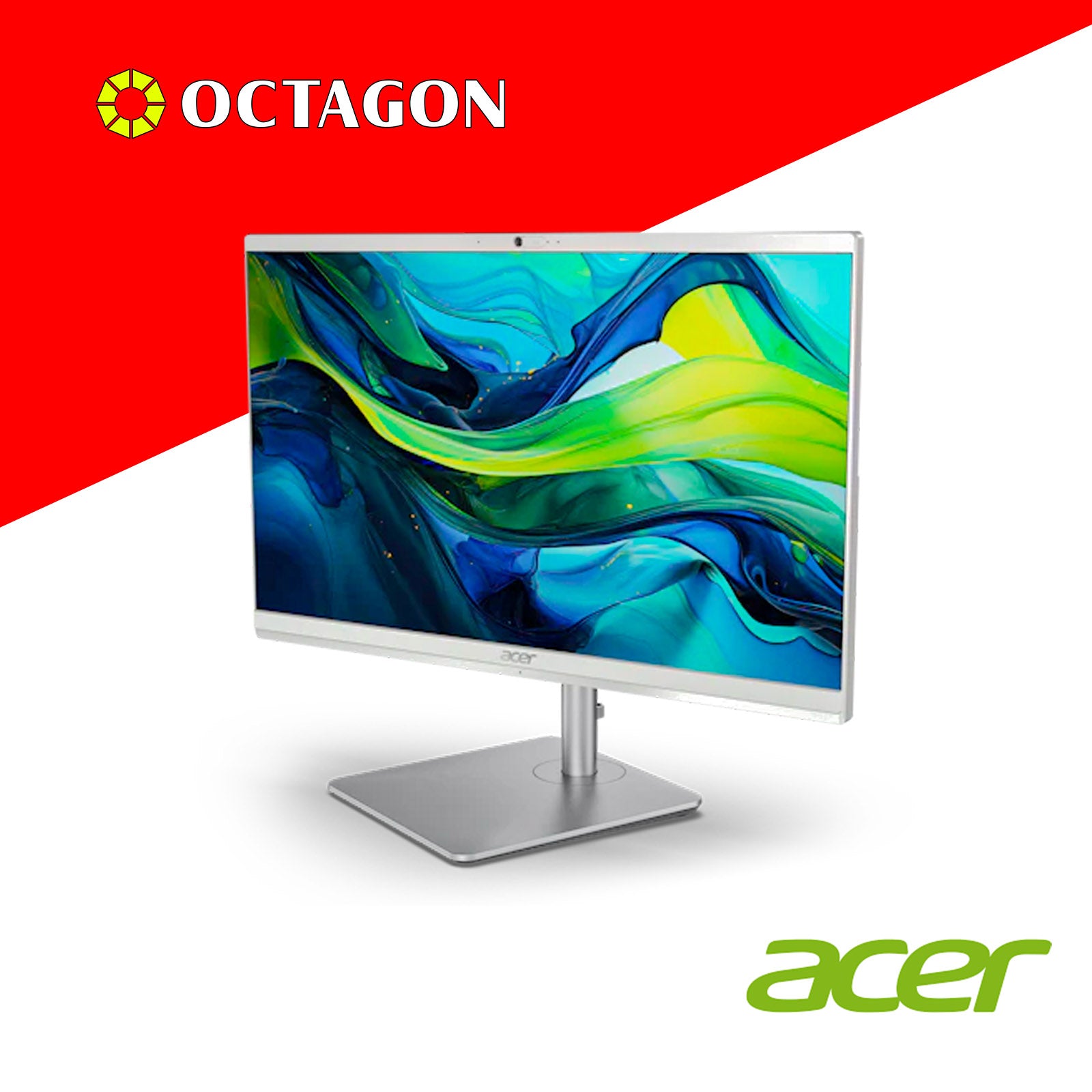 ACER ASPIRE AIO C24-195ES-I5/ ULTRA 5-125U/ 8GB DDR5/ 512GB SSD/ 23.8 FHD/ WIN 11/ OFFICE H&S 2021/ WIRELESS KB & MOUSE