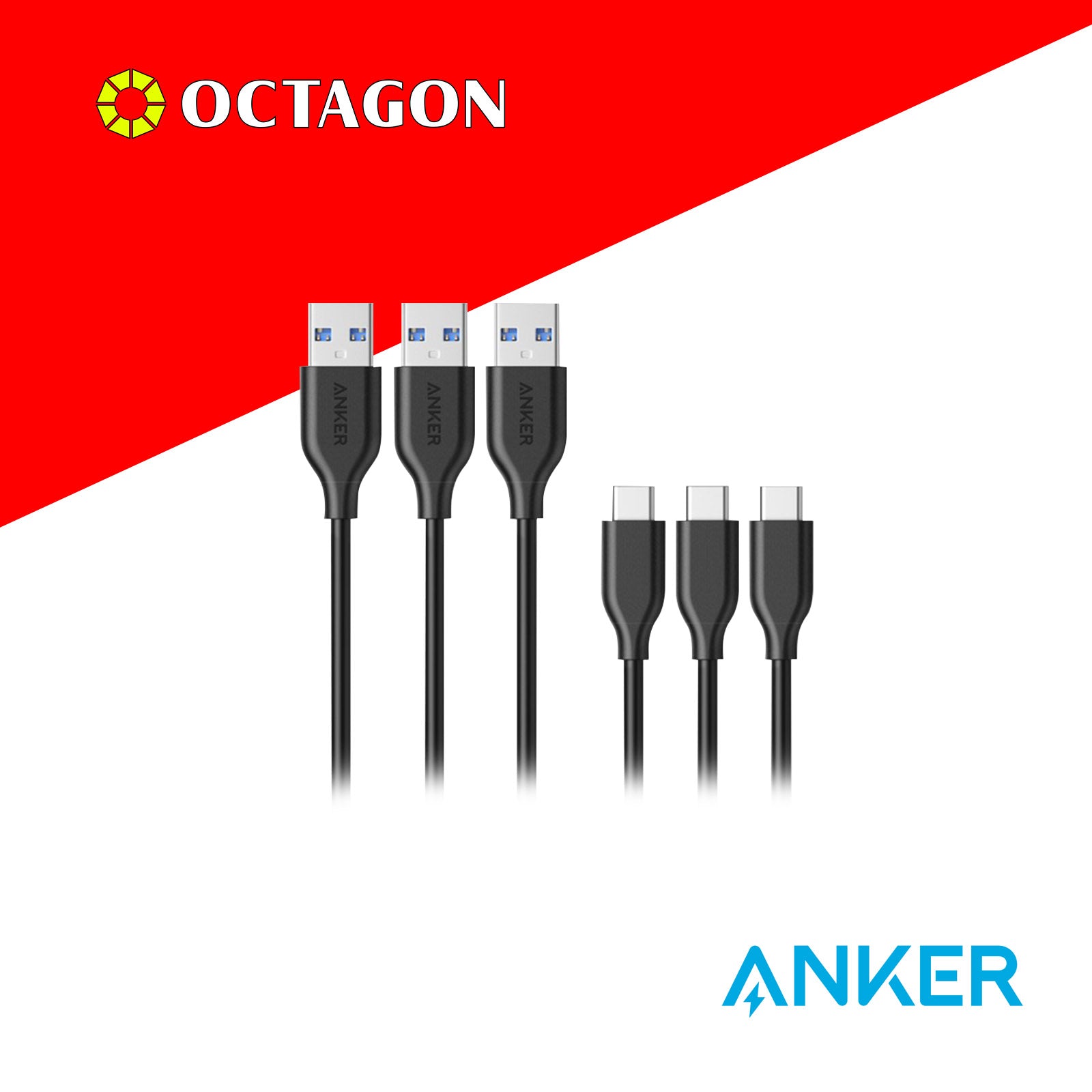 ANKER A8163H11 USB C TO USB 3.0 CABLE