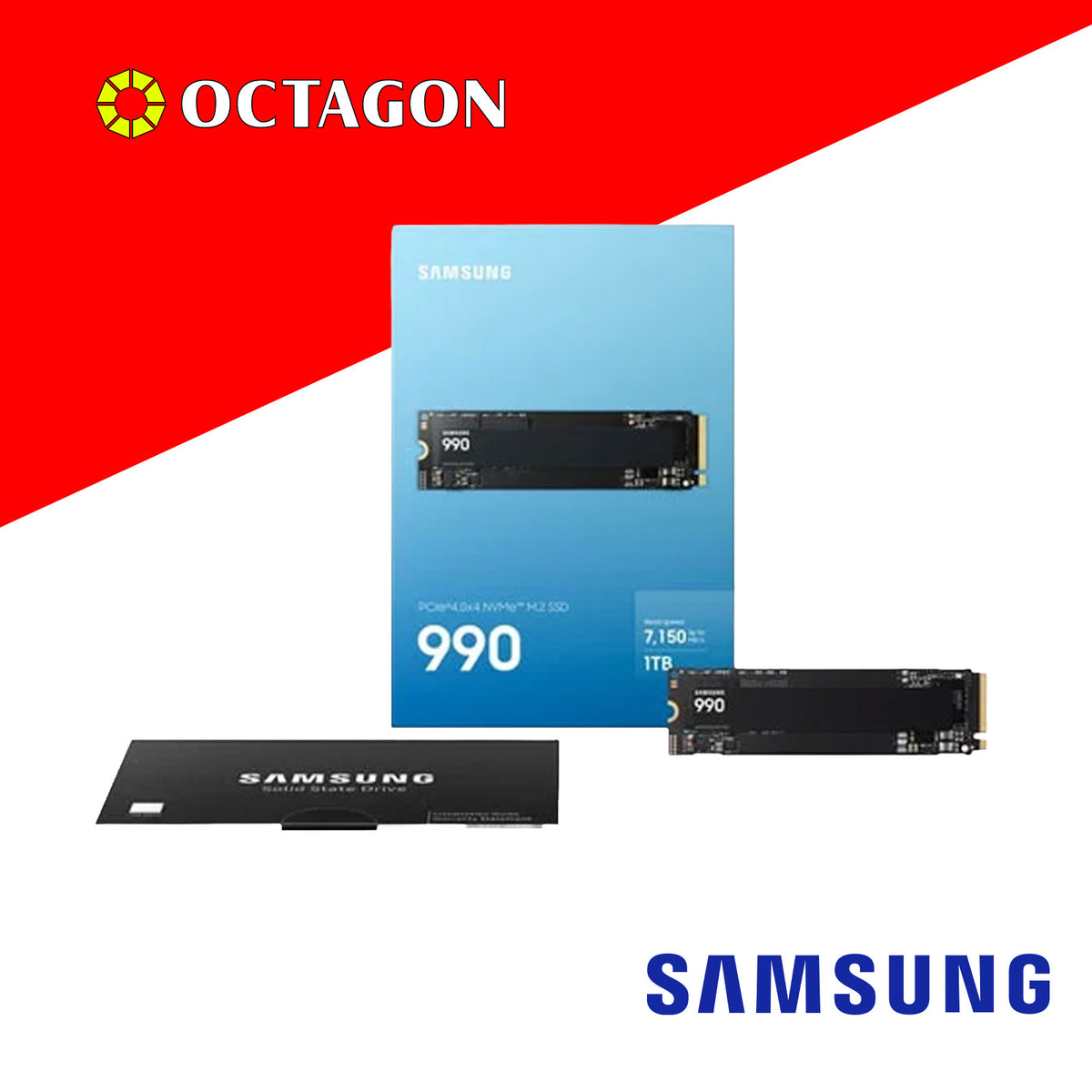 SAMSUNG SSD 1TB 990 GEN4 M.2 NVME