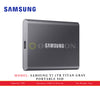 SAMSUNG T7 1TB TITAN GRAY PORTABLE SSD