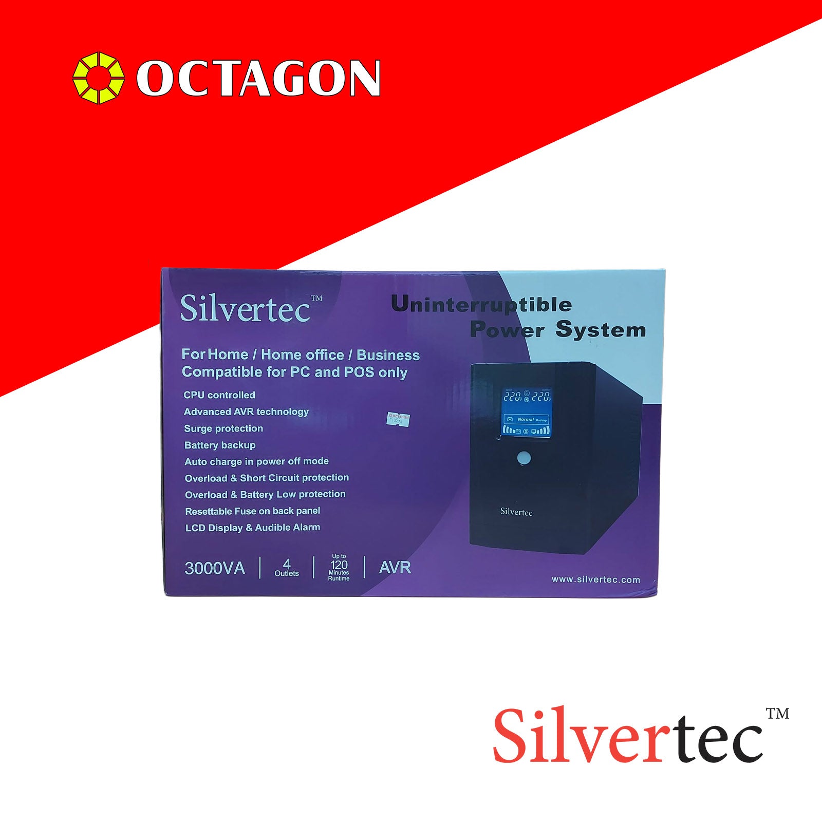 SILVERTEC POWERPLUS 3000PVA UPS