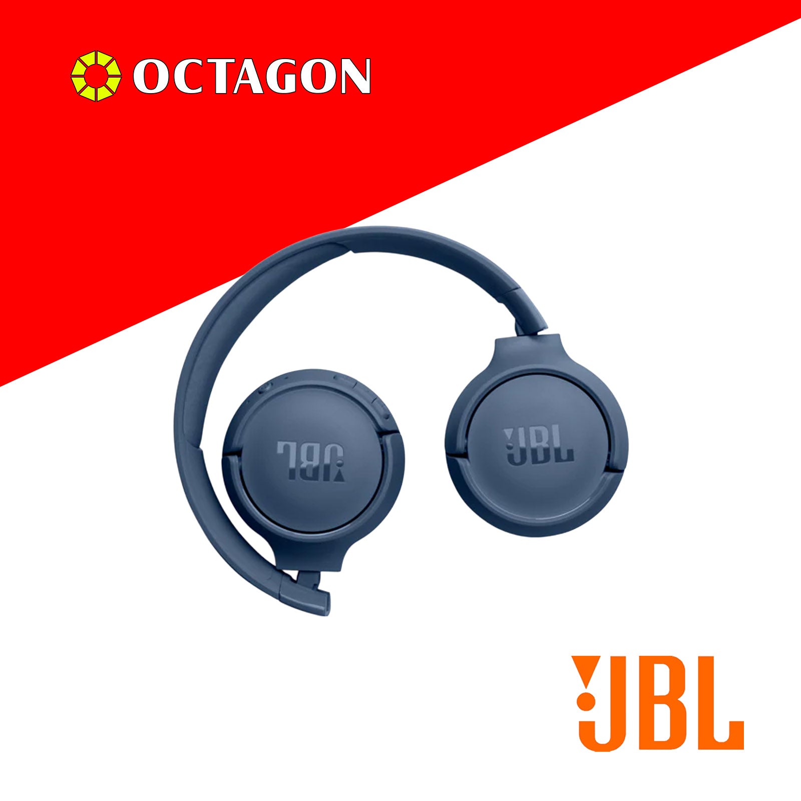 JBL T520C WIRELESS ON-EAR HEADPHONE BLACK/WHITE/BLUE