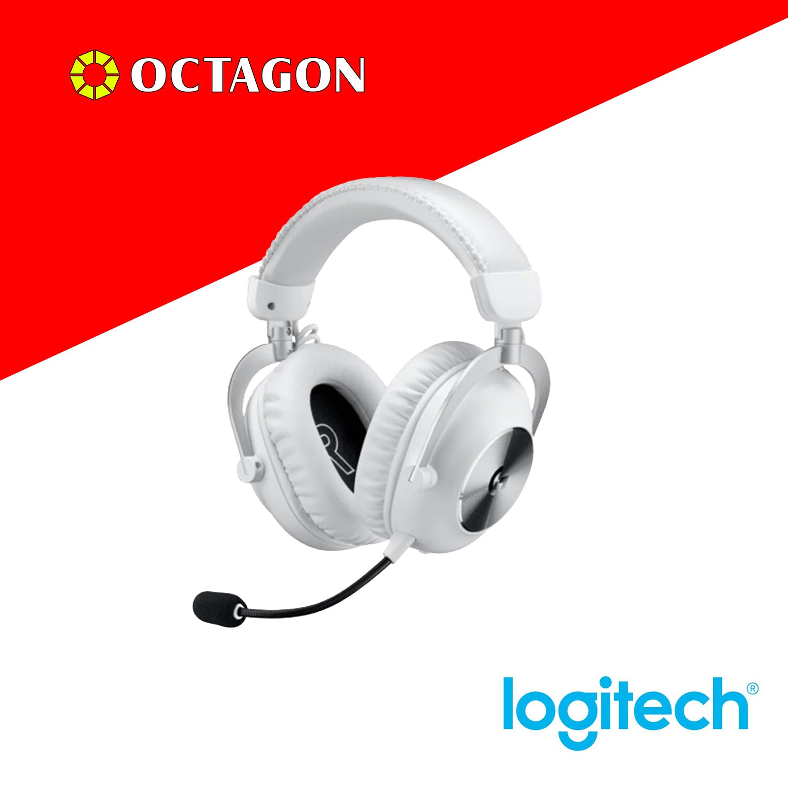 LOGITECH PRO X 2 LIGHTSPEED WHITE HEADSET