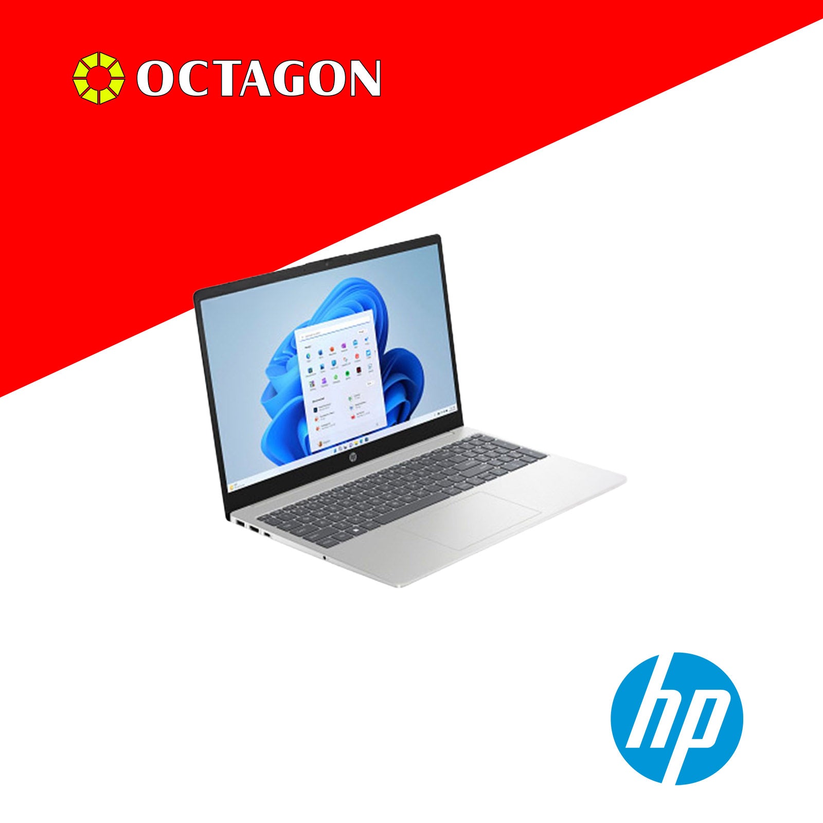 HP 15-FD0516TU/ CORE I5-1335U/ 16GB DDR4 3200/ 512GB SSD/ 15.6" FHD/ WIN 11/ INTEL IRIS XE/ OFFICE HOME 2024 + O365 BASIC/ SILVER