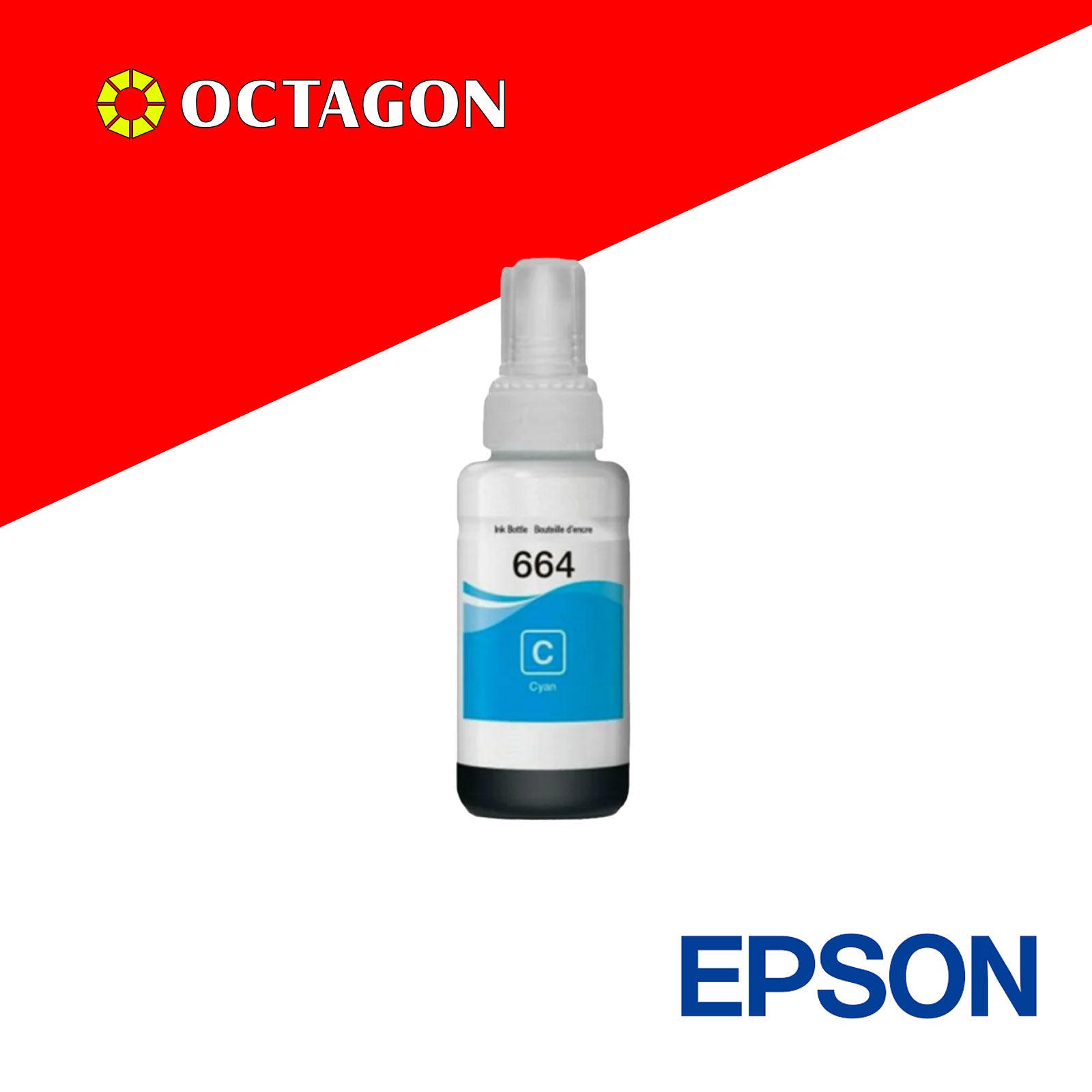 EPSON T664200 CYAN INK TANK