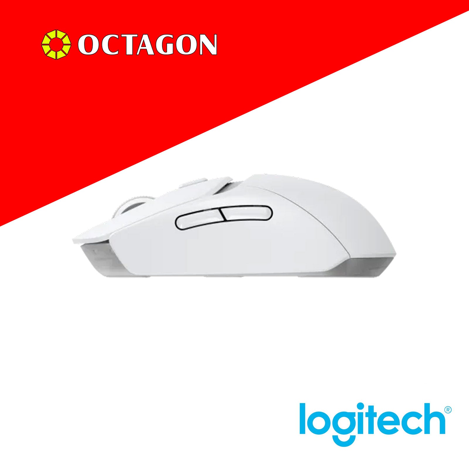 LOGITECH G309 WHITE LIGHTSPEED WIRELESS GAMING MOUSE