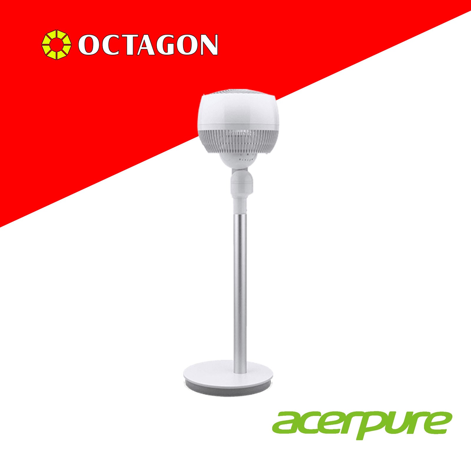 ACERPURE COZY F1 AIR CIRCULATOR (ZL.ACCTG.022) AF551-20W 333.4X333.4X1000MM 3D AIRFLOW TECHNOLOGY