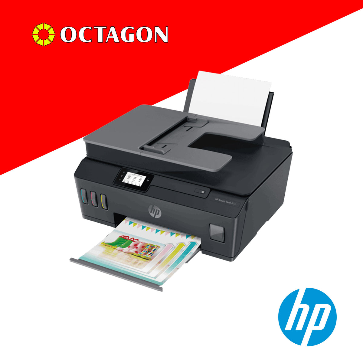 HP Y0F71A SMART TANK 615 ADF WITH FAX WL AIO PRINTER (GT53B/GT52CMY)