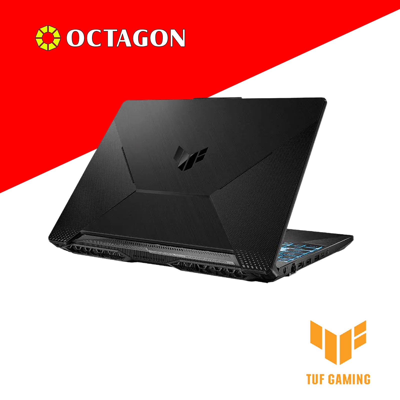 ASUS TUF FA506NCG-HN187WSM/ RYZEN 7-7445HS/ 8GB/ 512GB SSD/ 15.6 FHD 144HZ/ WIN 11/ RTX3050 4GB/ OFFICE H&S + OFFICE 365/ BLK