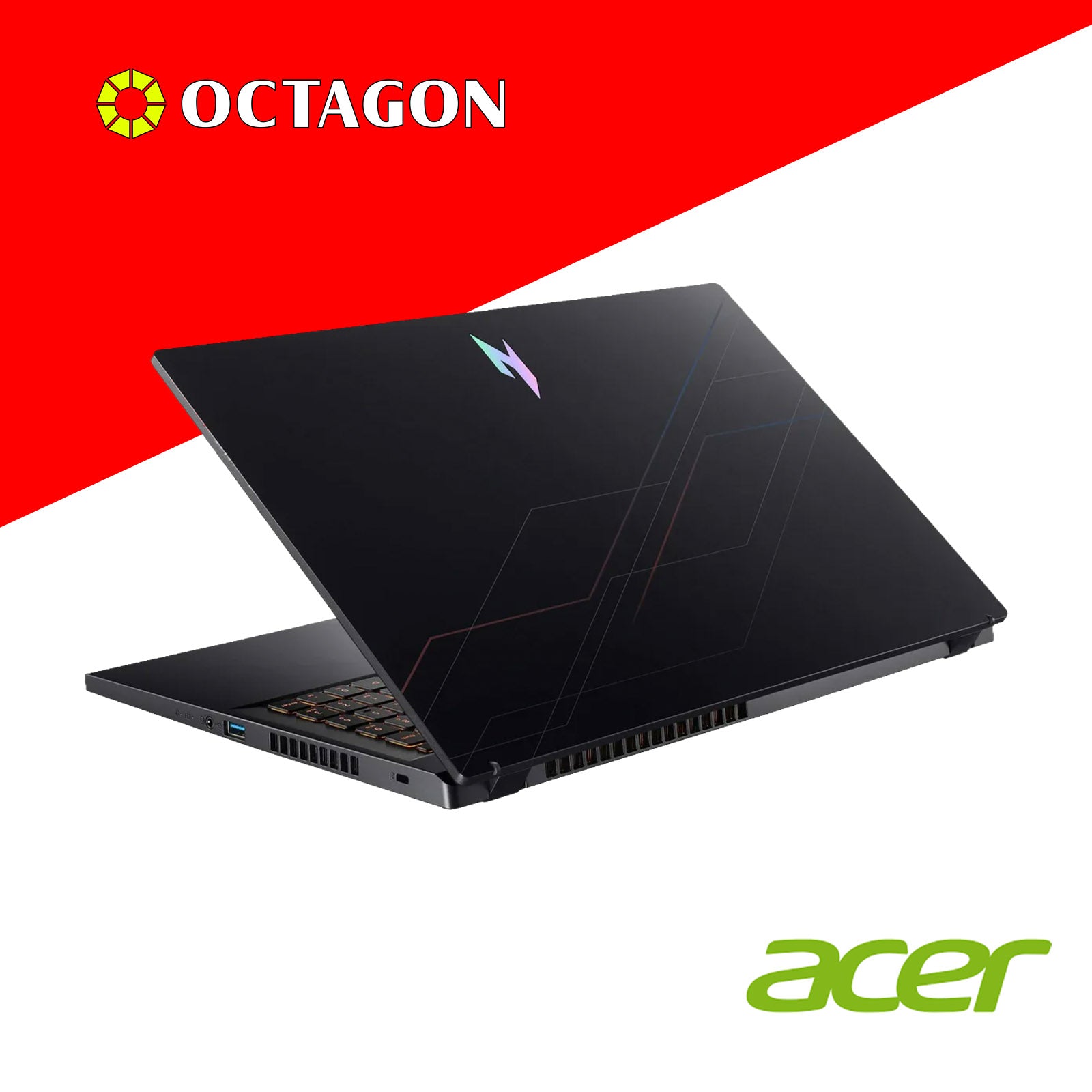 ACER NITRO V ANV15-52-572T/ CORE I5-13420H/ 16GB DDR4/ 512GB SSD/ 15.6 FHD IPS 165HZ/ WIN 11/ RTX5050 8GB