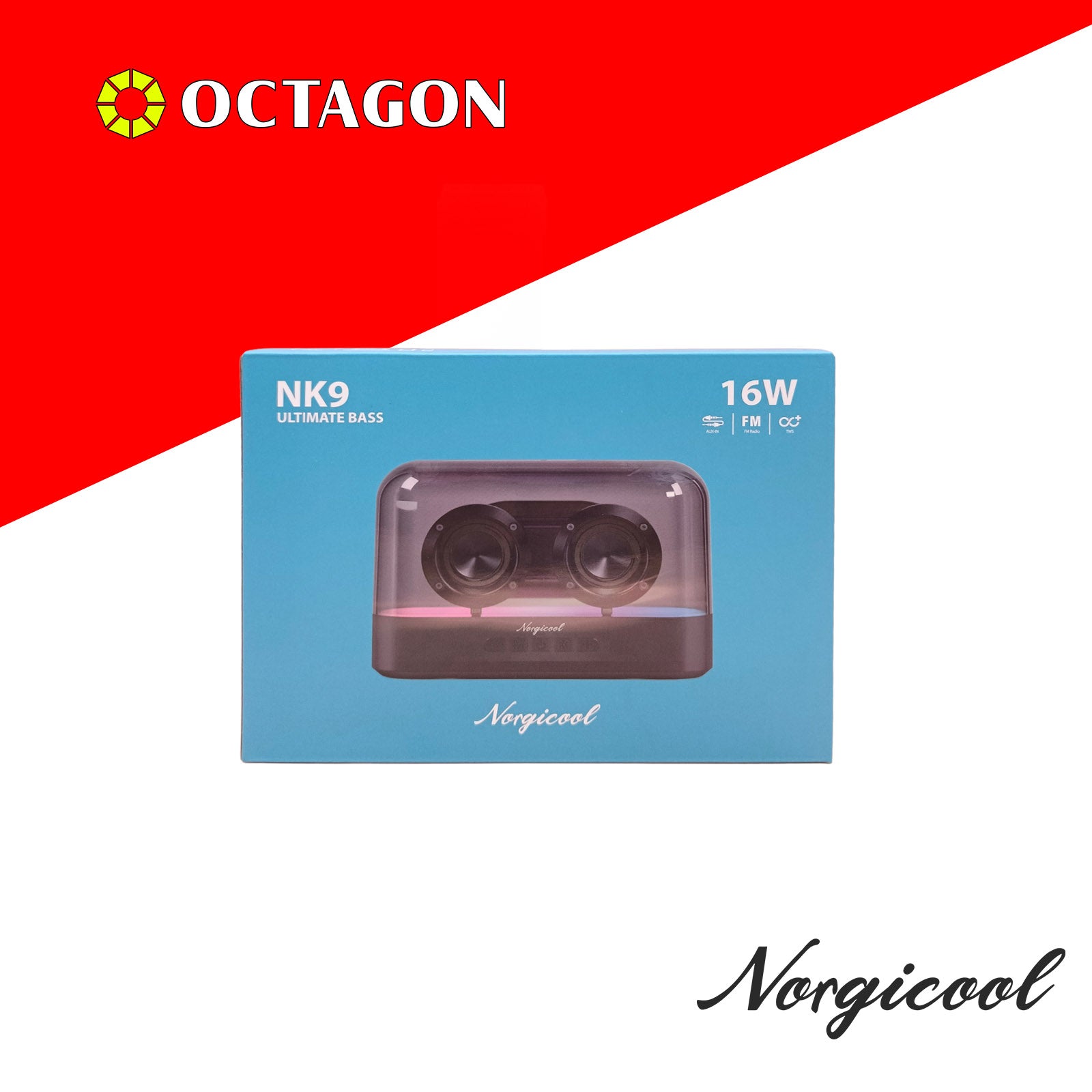 NORGICOOL NK9 PORTABLE BLUETOOTH SPEAKER 16W / FM