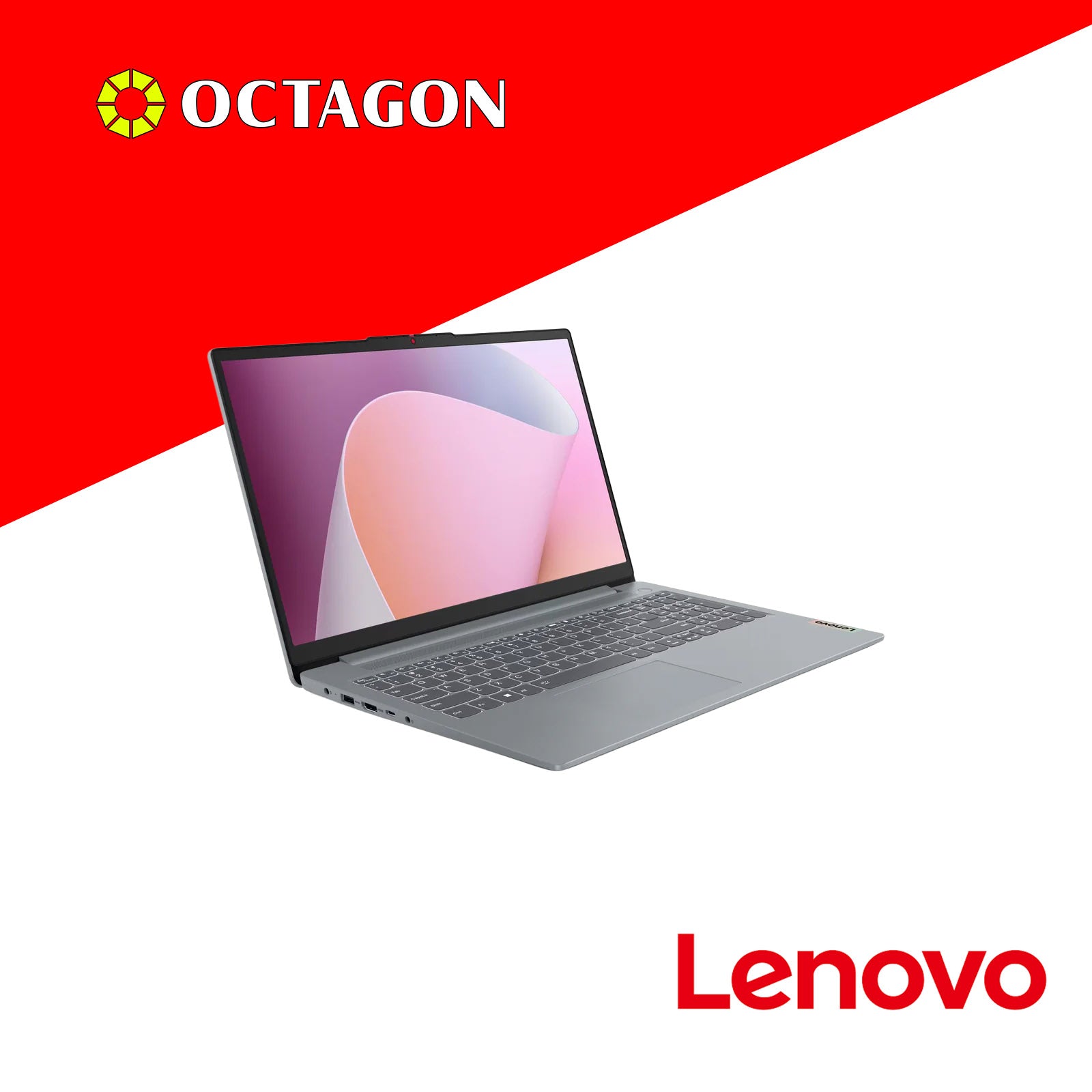 LENOVO IDEAPAD SLIM 3 (82XM011NPH)/ RYZEN 7 5825U/ 16GB/ 512GB SSD/ 15.6" FHD/ WIN 11/ OFFICE HOME 2024 + OFFICE 365 1YR/ GREY