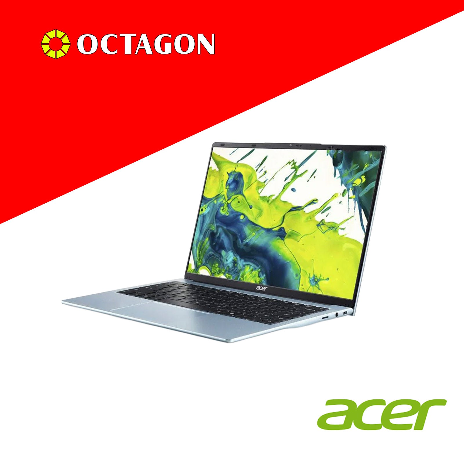 ACER ASPIRE LITE AL14-32P-30XX/ CORE 3-N355/ 8GB/ 512GB SSD/ 14" WUXGA IPS/ OFFICE H&S 2024 + M365/ WIN 11