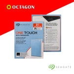 SEAGATE 2TB ONETOUCH HDD W/ PASSWORD