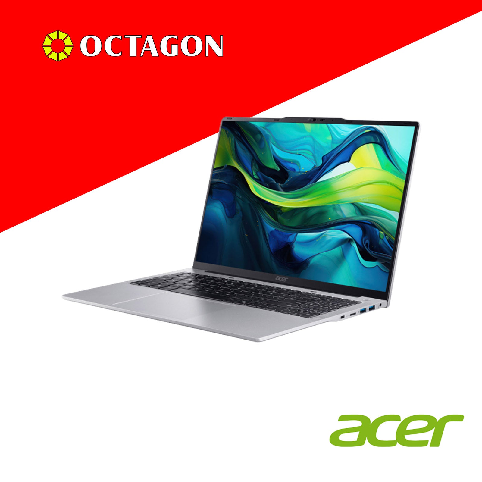 ACER ASPIRE LITE AL15-42P-R6D1/ RYZEN 7 7730U/ 16GB/ 512GB SSD/ 15.6" IPS FHD/ WIN 11/ OFFICE HOME 2024 + OFFICE 365 1YR/ SILVER