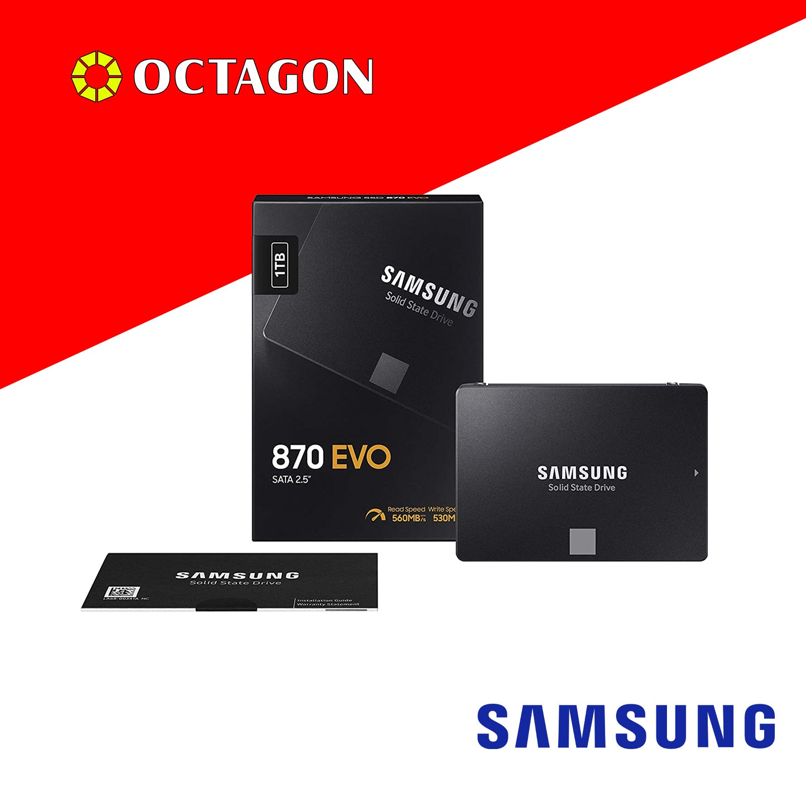 SAMSUNG SSD 1TB 870 EVO SATA 3