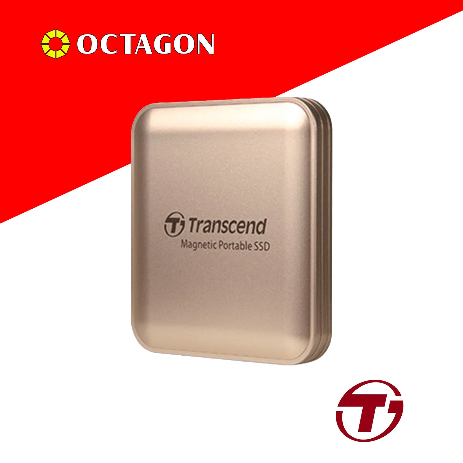TRANSCEND TS1TESD420G 1TB EXTERNAL SSD BLK MAGSAFE GOLD