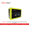 SILVERTEC SB-90 BLACK/GREEN USB 2.0 LED