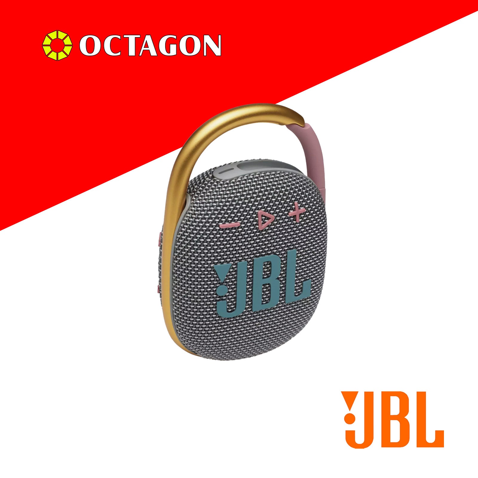 JBL CLIP 4 GRAY BT SPEAKER ULTRA
