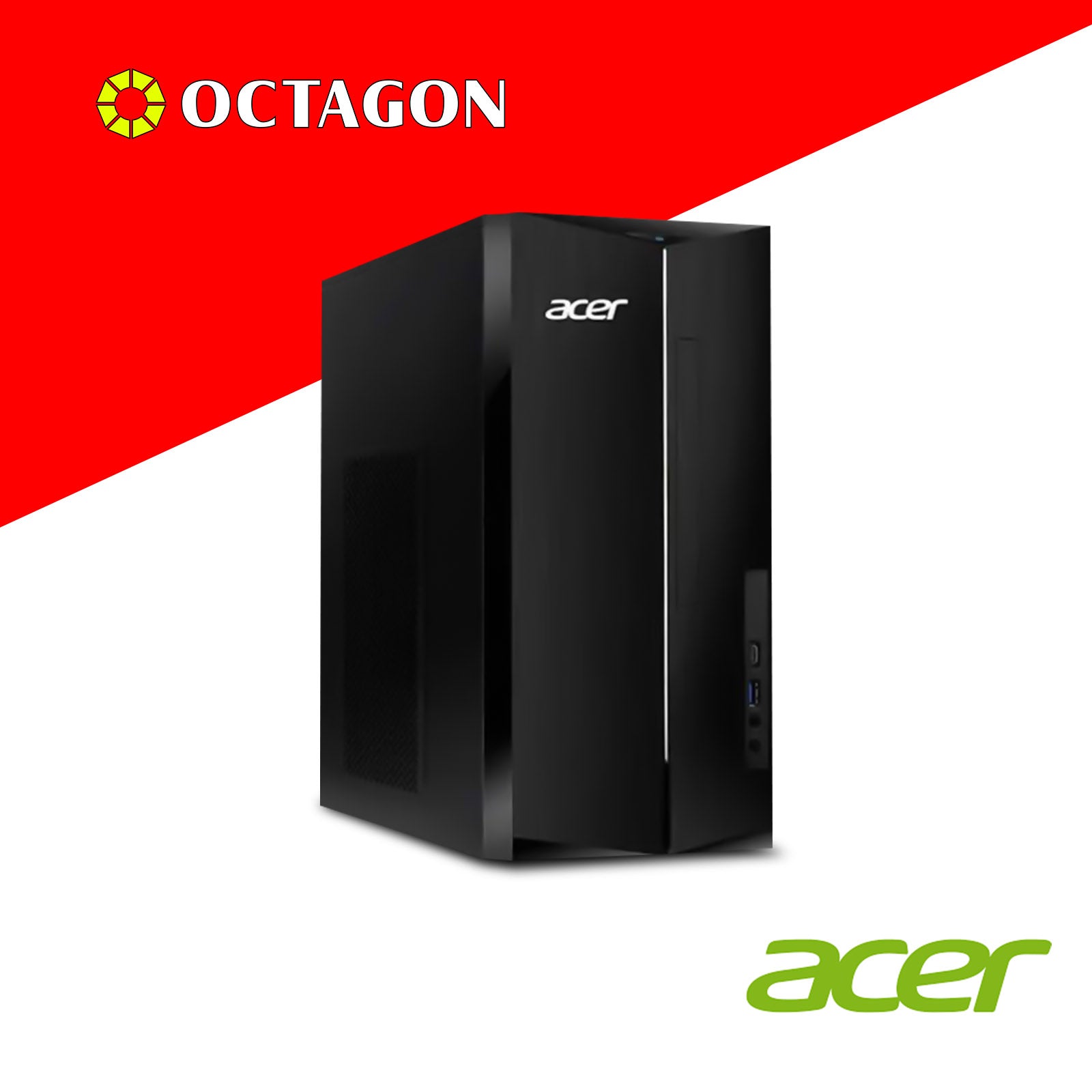 ACER ASPIRE TC1785-I5/ CORE I5-14400 (2.5GHZ)/ 8GB DDR5 4800MHZ/ 1TB+256GB SSD/ WIN 11/ 21.5 SA222Q (F02SA222QE)/ INTEL UHD 730/ OFFICE H&S 21/ WIFI/ BT/ USB KB & MOUSE/ DT. BLNSP.003