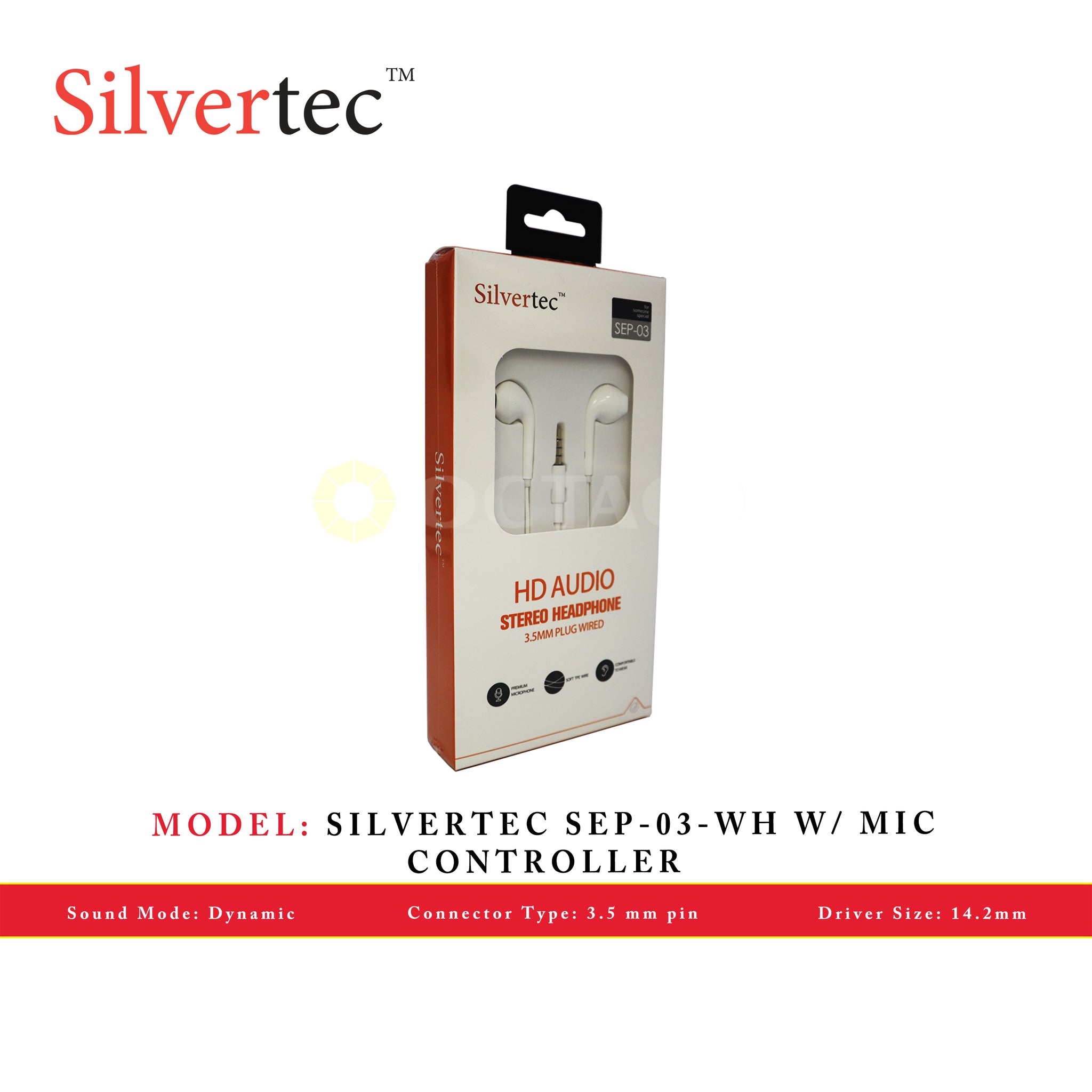 SILVERTEC SEP-03-WH W/ MIC CONTROLLER