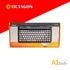 A1TECH AC-KB006-BK DUAL-MODE WIRELESS KEYBOARD 2.4G+BT / 84 KEYS / TABLET HOLDER (BLACK/WHITE)
