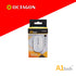 A1TECH AC-MD200-WH DUAL-MODE RECHARGEABLE SILENT RGB WIRELESS MOUSE WHITE/BLACK