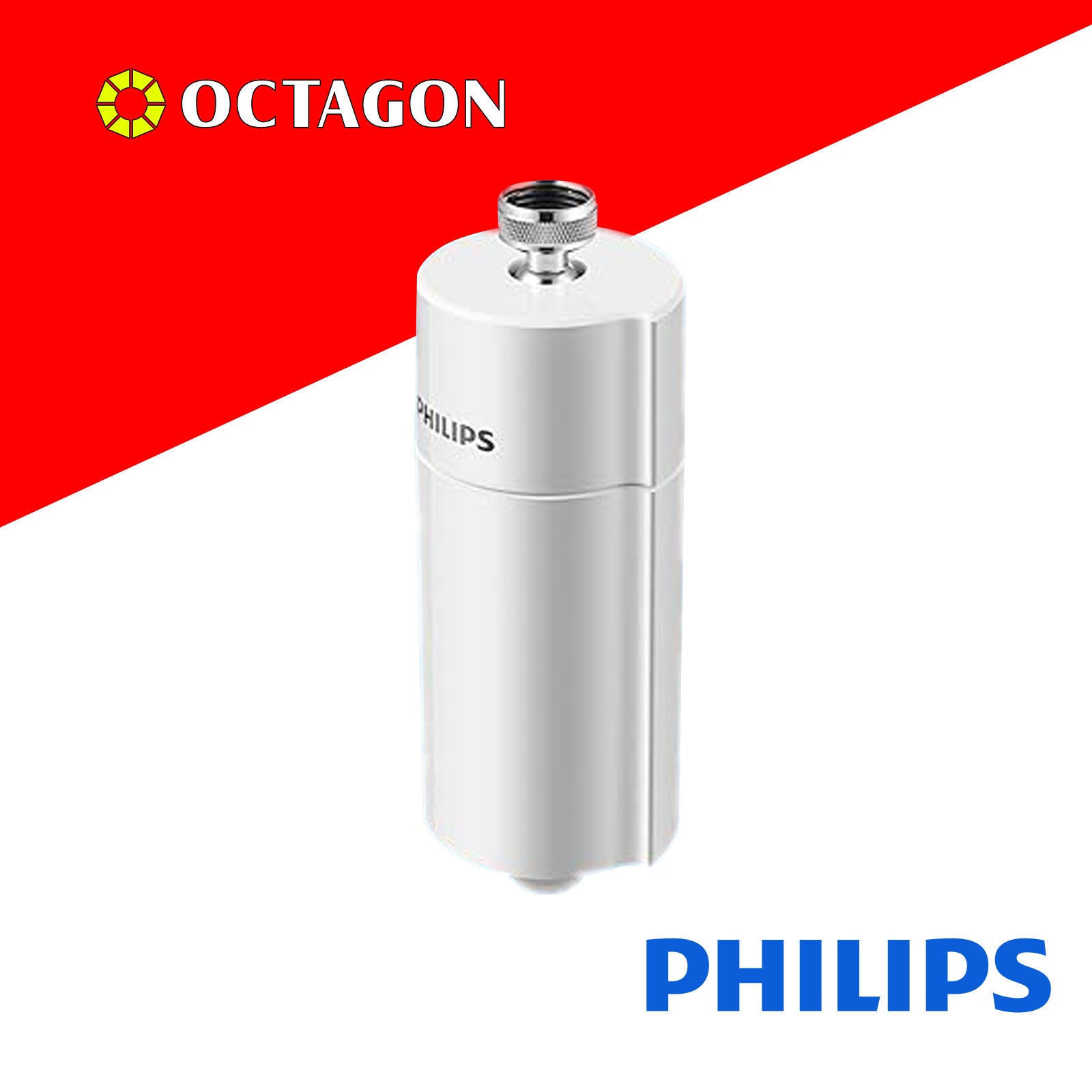 PHILIPS WATER AWP1775CH/97 CHROME CHLORINE REMOVAL SHOWER FILTER