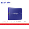 SAMSUNG T7 1TB BLUE PORTABLE SSD