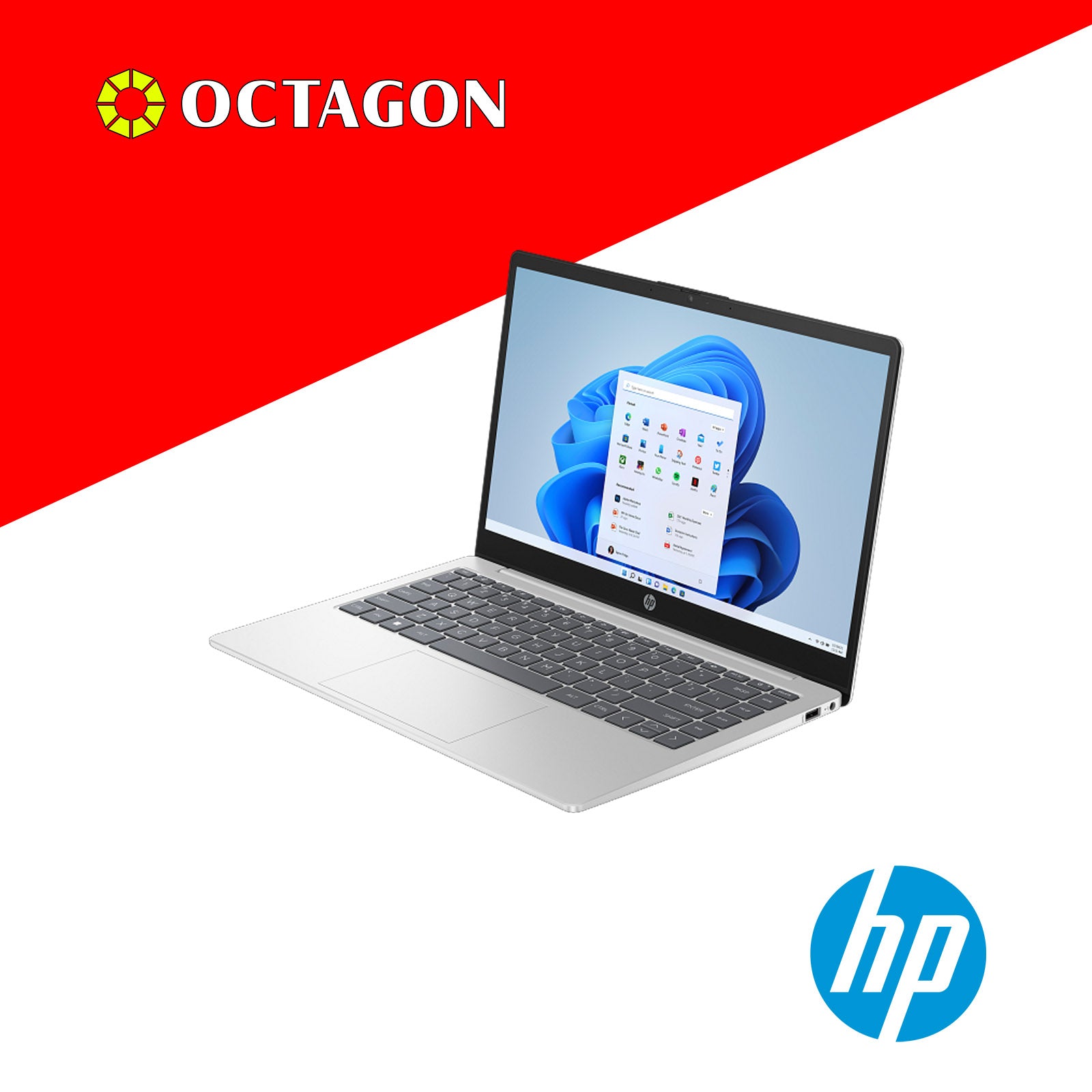 HP 14-EP0331TU/ CORE I3-N305 (COPILOT)/ 8GB DDR4/ 512GB SSD/ 14" FHD/ WIN 11/ OFFICE H&S 2024 + M365/ SLV