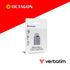 VERBATIM 66885 USB C 3.2 GEN 1 TO TYPE C ADAPTER GREY