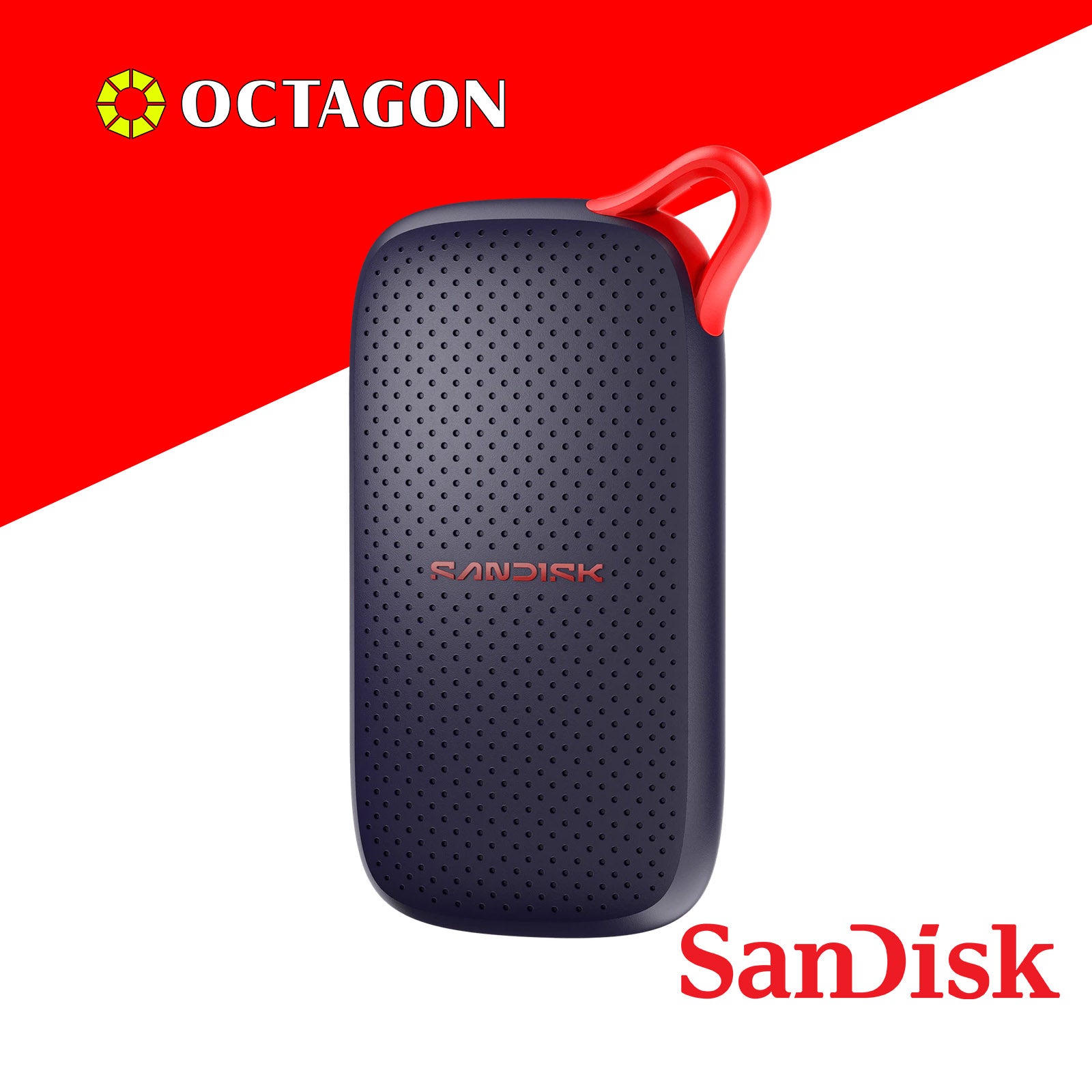 SANDISK E31 1TB BLACK PORTABLE SSD (SDSSDE31-1T00-G25)