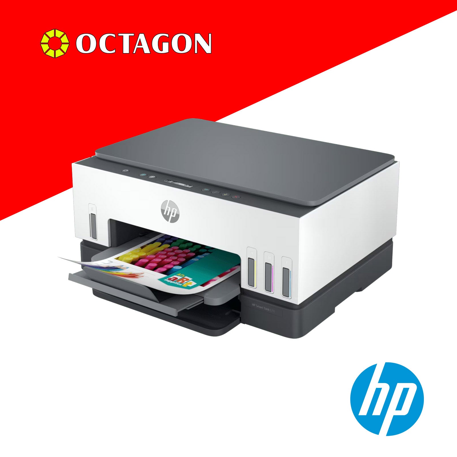 HP 6UU48A SMART TANK 670 AIO (GT53/GT52) PRINT/COPY/SCAN WIRELESS