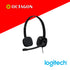 LOGITECH H151 HEADSET SINGLE PIN BLACK