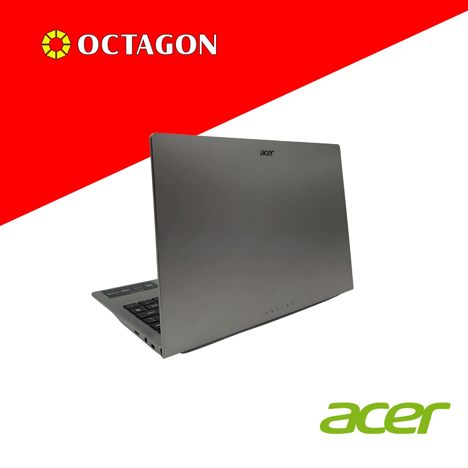 ACER ASPIRE LITE AL14-32P-34RE TITANIUM/ CORE 3-N355/ 8GB/ 512GB SSD/ 14" WUXGA IPS/ OFFICE H&S 2024 + M365/ WIN 11/ TITANIUM
