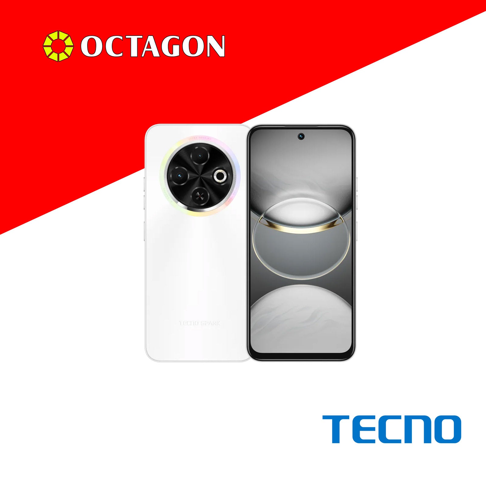 TECNO SPARK 30C KL5 8GB 256GB ORBIT WHITE